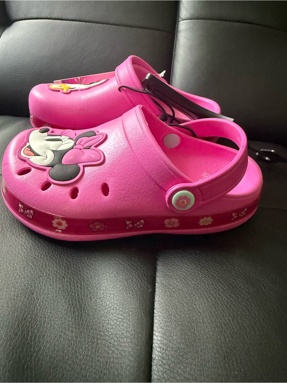 Girls' Pink Minnie Mouse Clog Sandals
